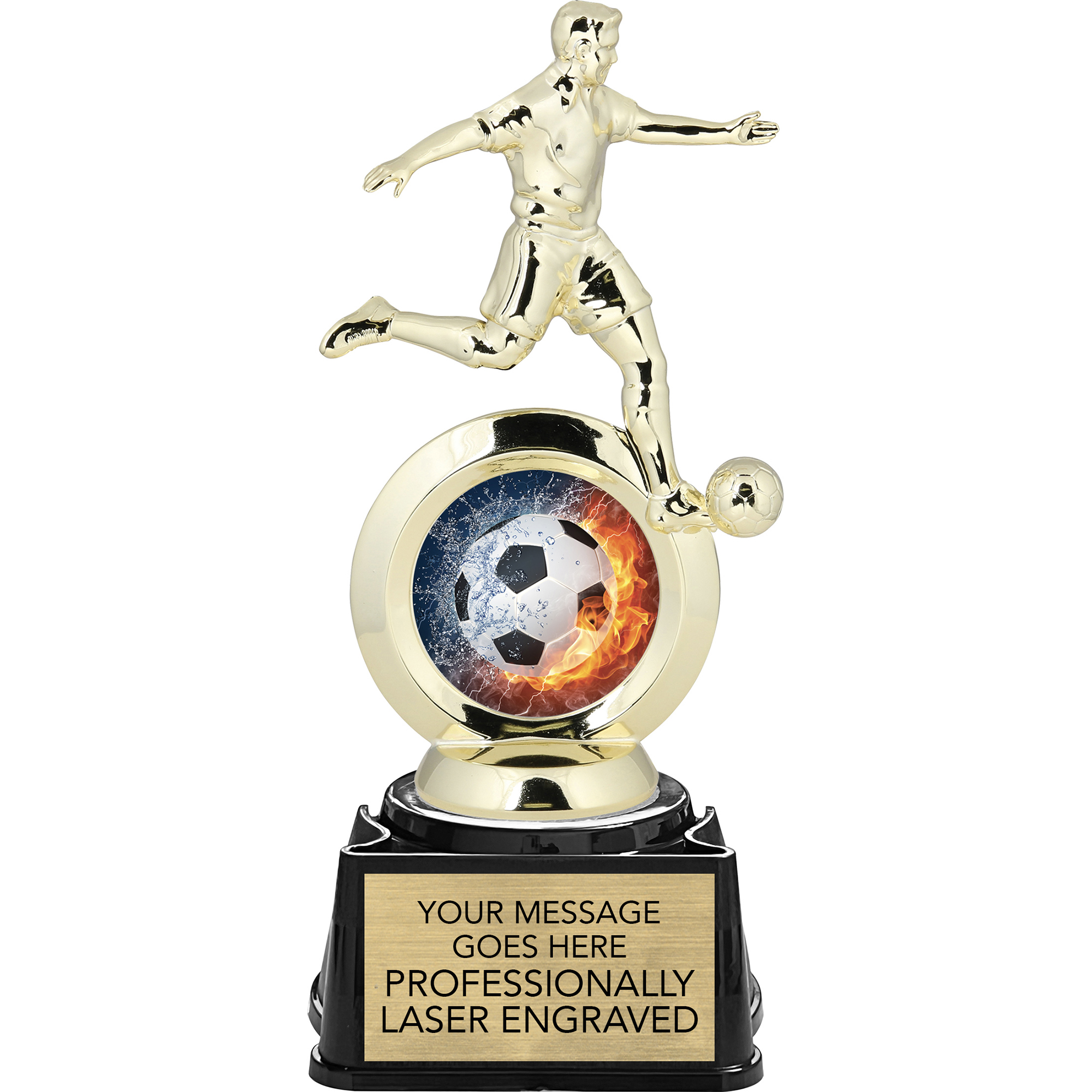 Soccer Male All-Star Insert Trophy - 8.5 inch